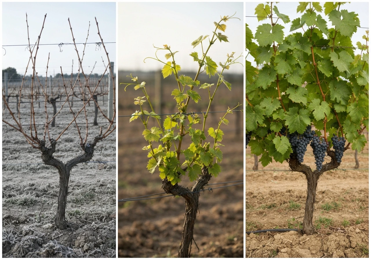 do grapes grow all year round