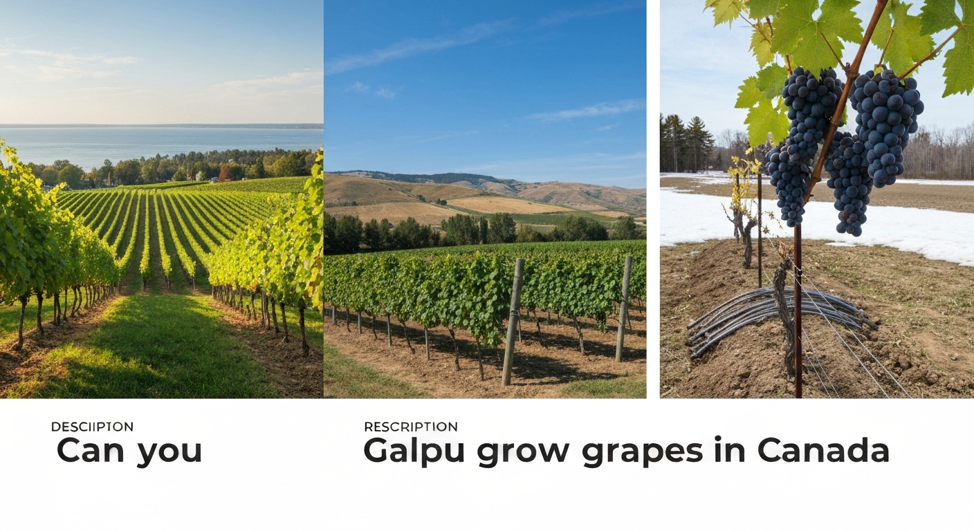 Can You Grow Grapes in Canada? Practical Guide by Zone